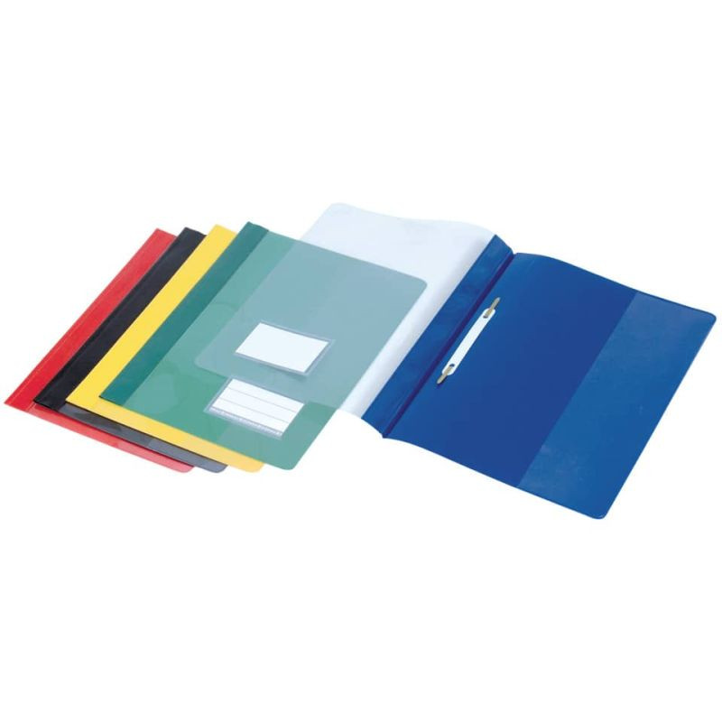 Preview: Donau Schnellhefter A4+ Überbreite PVC grün