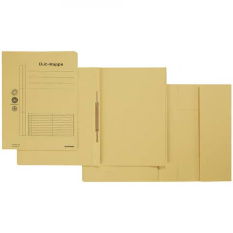 DONAU Combamappe A4 Karton gelb