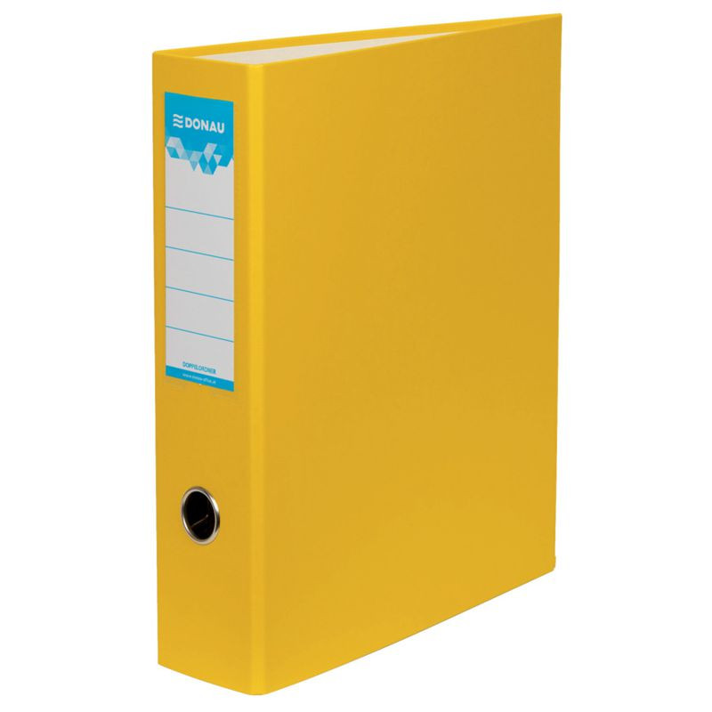 Donau Bankordner A4 7,5cm gelb