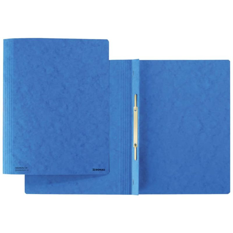 DONAU Schnellhefter Pressspan A4 blau