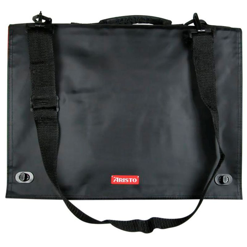 ARISTO Carry Bag Zeichenplattentasche A3, schwarz, Innenseite rot