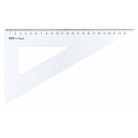 ARISTO College Dreieck 60° Hyp. 30 cm transparent Teilung 25 cm
