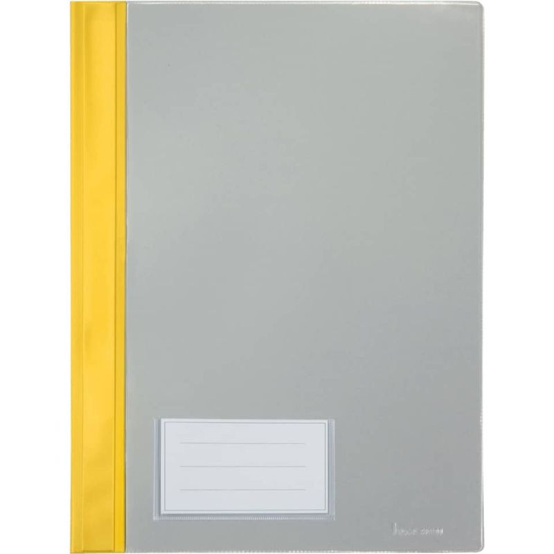 BENE Schnellhefter A4 PVC gelb