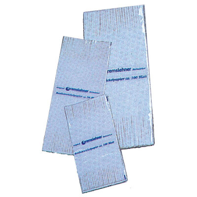 Bonbonwickel Blumenseide, gefranst weiß 11x25cm 100 Stück