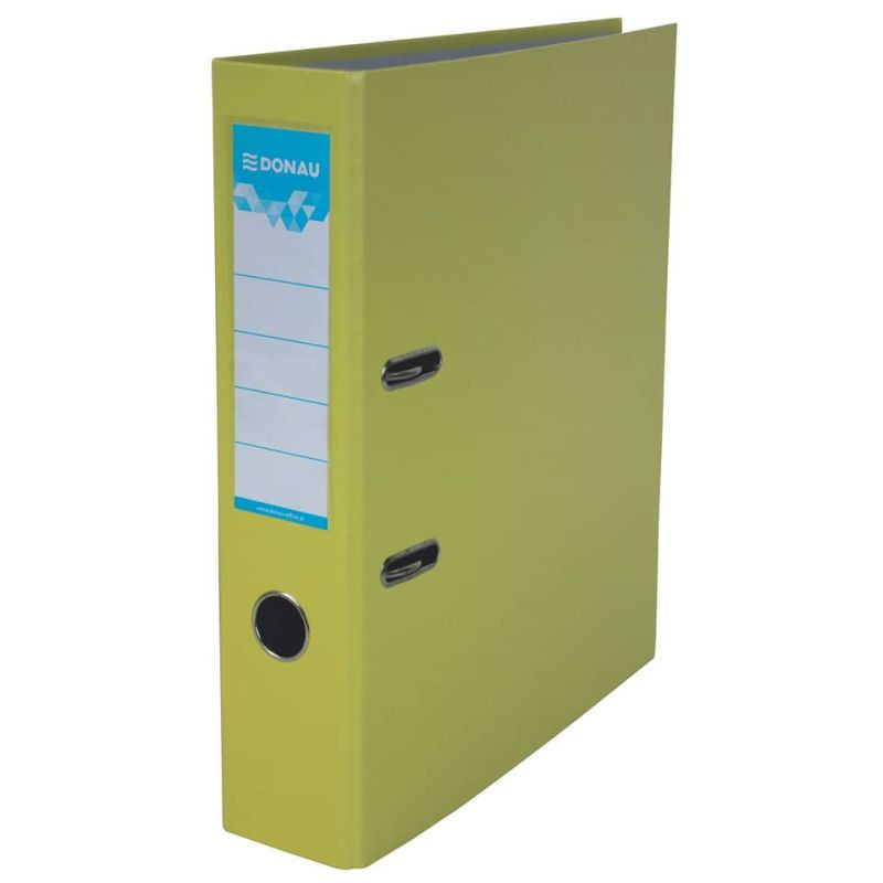 DONAU Ordner Klassik A4 7,5 cm gelb