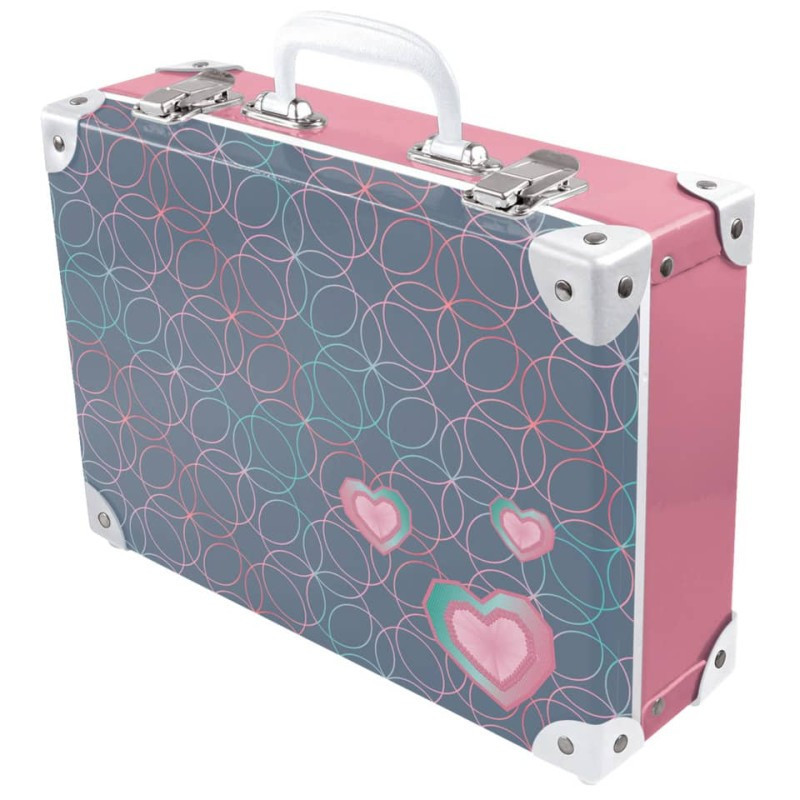 Hama Werkkoffer Handarbeitskoffer Glitter Heart