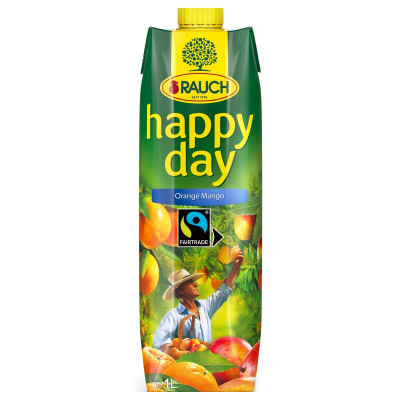 Rauch Happy Day Orange-Mangonektar Fairtrade 1 l