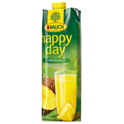 Rauch Happy Day Ananassaft 100% 1 l