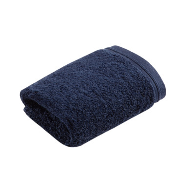 Vossen Seiftuch Vegan Life 30x30 cm Marine Blau 493