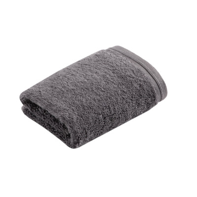 Vossen Seiftuch Vegan Life 30x30 cm Dunkelgrau 741