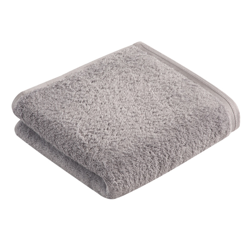 Vossen Handtuch Vegan Life 50x100 cm Shadow 732