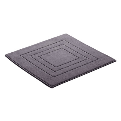 Vossen Badeteppich Feeling 60x60cm Dunkelgrau 741