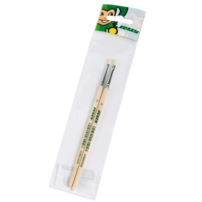 JOLLY Borstenpinsel natur Nr. 2+4