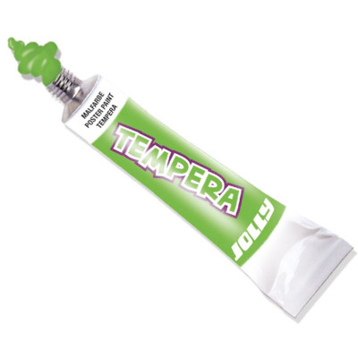 JOLLY Super Tempera Malfarbe 7,5ml Tube hellgrün