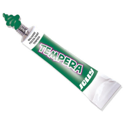 JOLLY Super Tempera Malfarbe 7,5ml Tube dunkelgrün