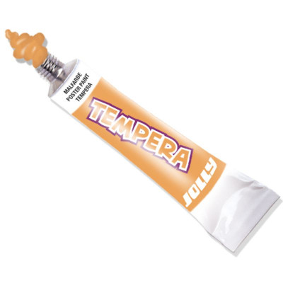 JOLLY Super Tempera Malfarbe 7,5ml Tube ocker