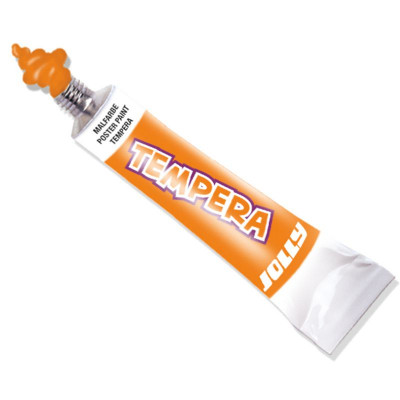 JOLLY Super Tempera Malfarbe 7,5ml Tube hellorange