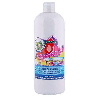 JOLLY Tempera Kids Mix Malfarbe 1L-Flasche weiss