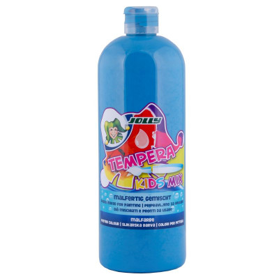 JOLLY Tempera Kids Mix Malfarbe 1L-Flasche himmelblau