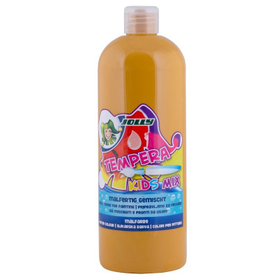 JOLLY Tempera Kids Mix Malfarbe 1L-Flasche ocker