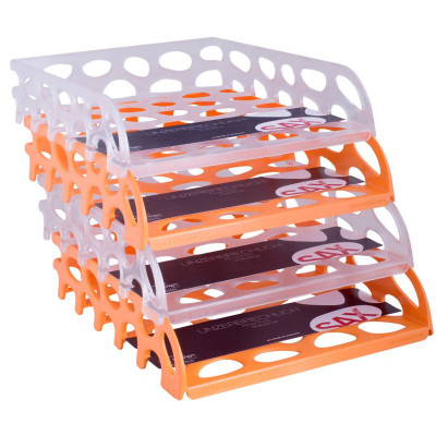 Preview: SAX Aktenkorb Voronoi orange