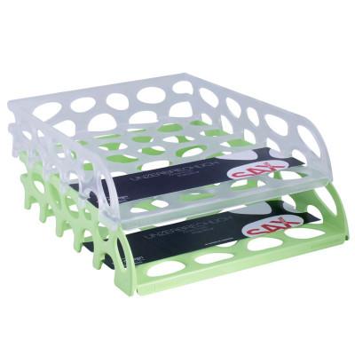 Preview: SAX Aktenkorb Voronoi grün