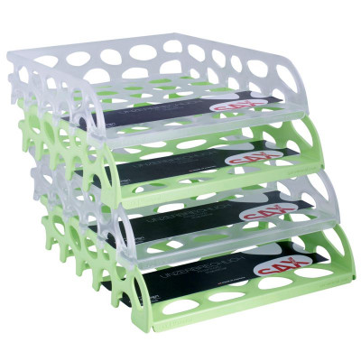 Preview: SAX Aktenkorb Voronoi grün