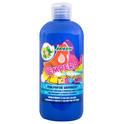 JOLLY Tempera Kids Mix Malfarbe 500ml-Flasche ultramarinblau