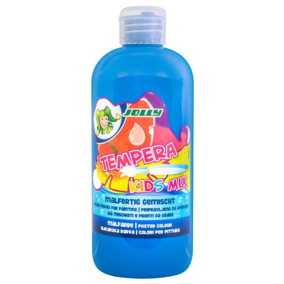 JOLLY Tempera Kids Mix Malfarbe 500ml-Flasche himmelblau