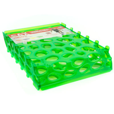 Preview: SAX Aktenkorb Voronoi grün-neon