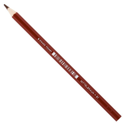 JOLLY Buntstift Supersticks kinderfest Classic Einzelstift mittelbraun