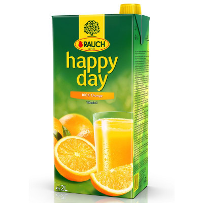 Rauch Happy Day Orangensaft 100% 2 l
