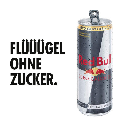 Red Bull Energy Drink Getränk Zero 24x250 ml