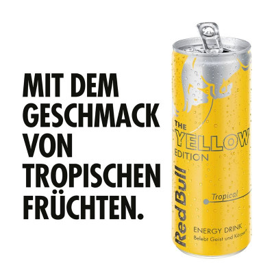 Red Bull Energy Drink Getränk Tropical 24x250 ml