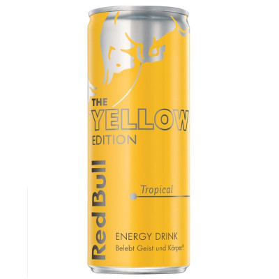 Red Bull Energy Drink Getränk Tropical 24x250 ml
