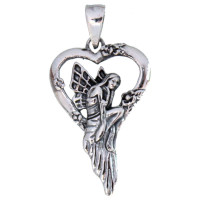 Anhänger The Fairy of Love 925 Sterling Silber, B 21 mm, L 38 mm