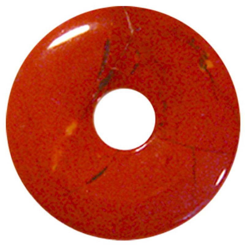 Anhänger Donut Jaspis DM 35 mm