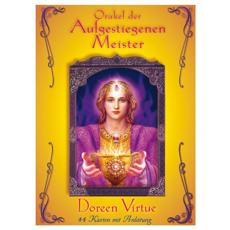 Das Orakel der Aufgestiegenen Meister Doreen Virtue, 44 Karten mit Anleitung