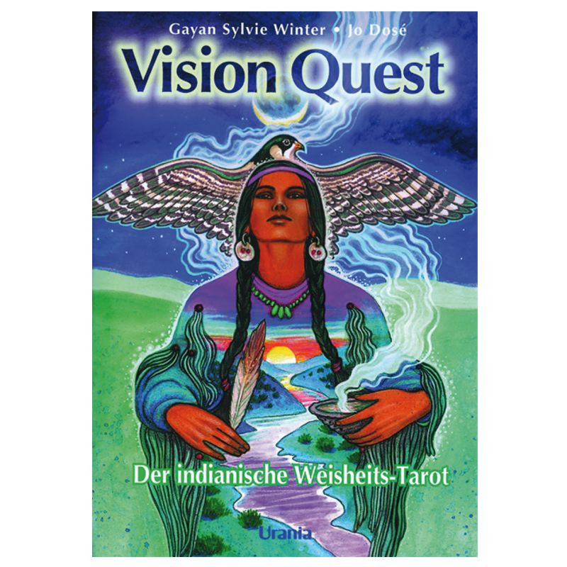 Vision Quest Gayan Silvie Winter, Handbuch und Karten
