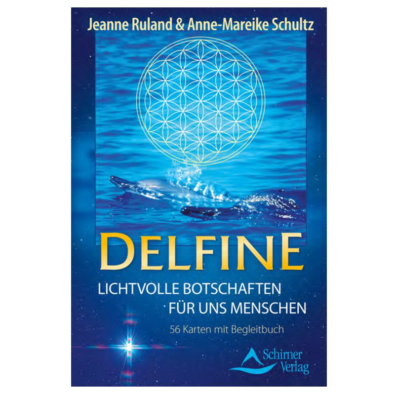 Delfine Lichtvolle Botschaft für uns Menschen 56 Karten, 144 Seiten Begleitbuch, Ruland, Schultz