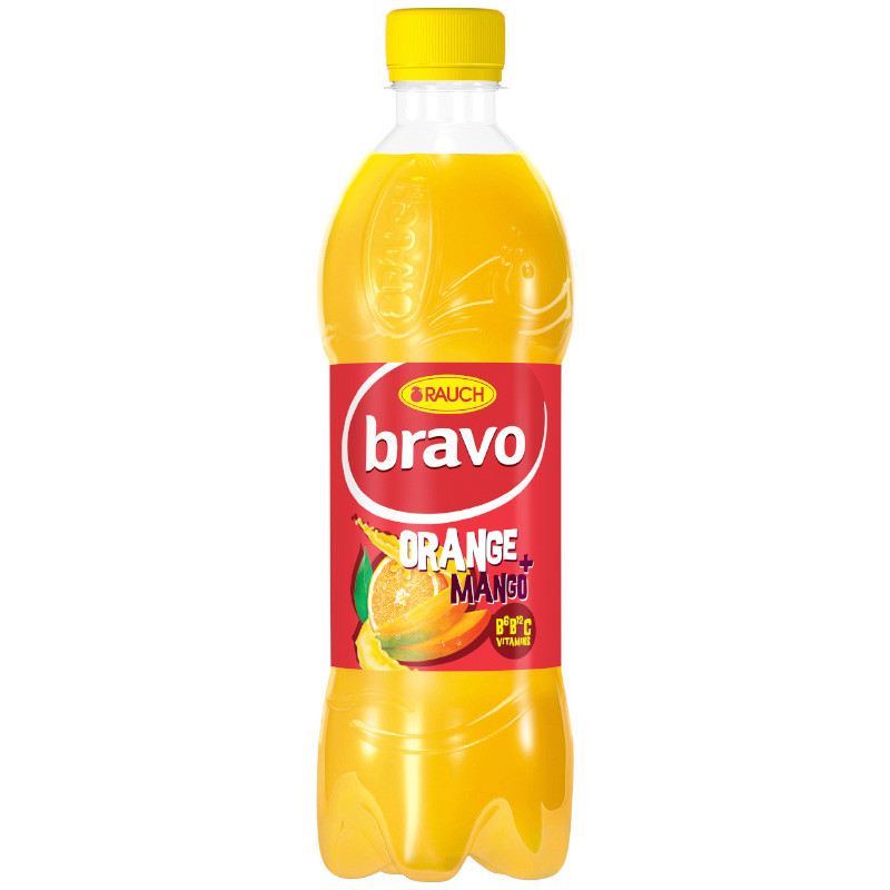 Bravo Mango Orange 500 ml Einwegpfand