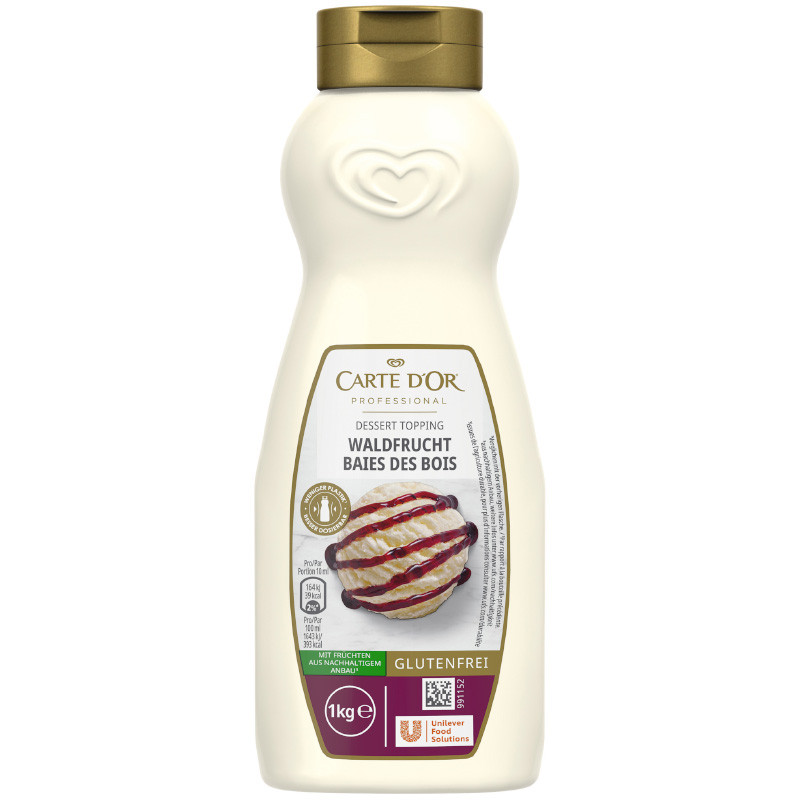 Carte D'Or Dessert Topping Waldfrucht 1 kg