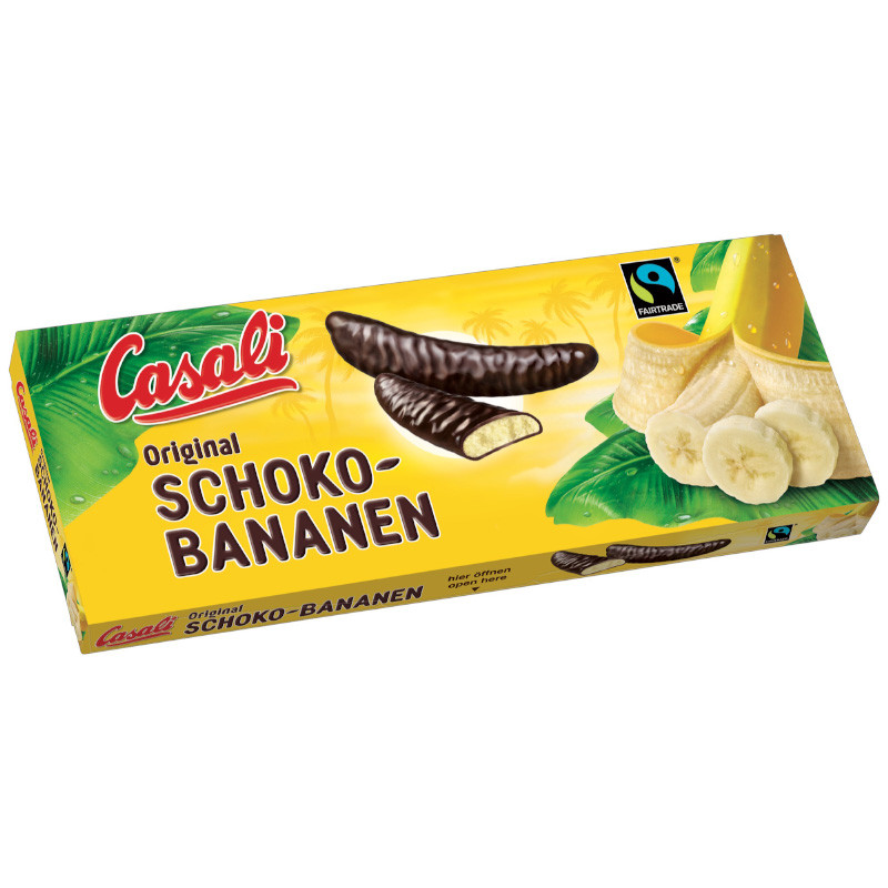Casali Schoko Bananen 24 Stück 300g