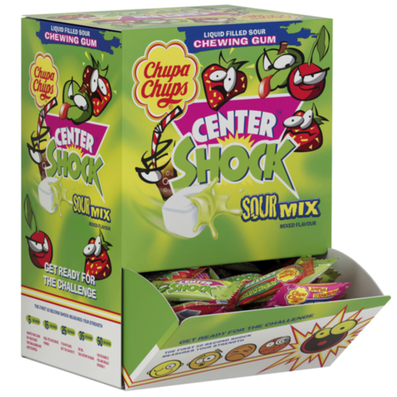 Chupa Chups Center Shock Sour Mix 800g