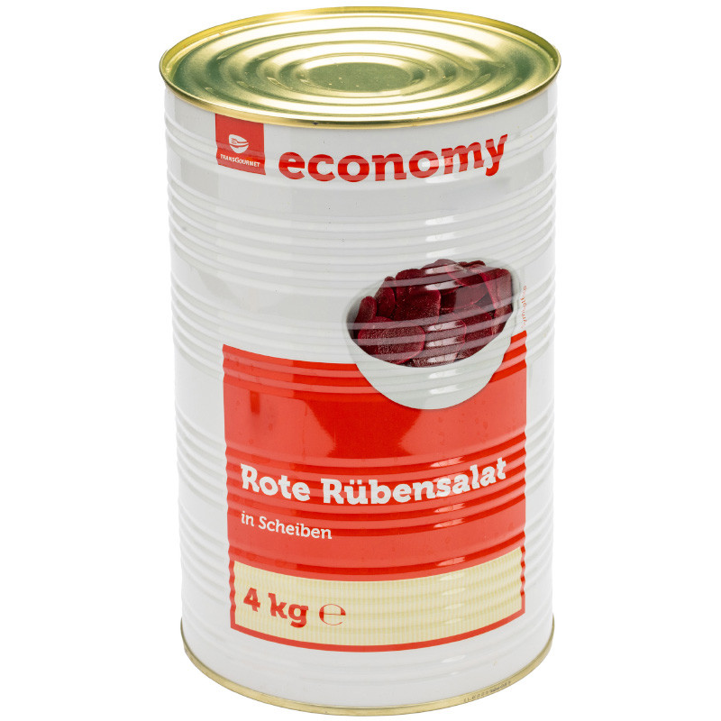 Economy Rote Rübensalat Scheiben 4kg