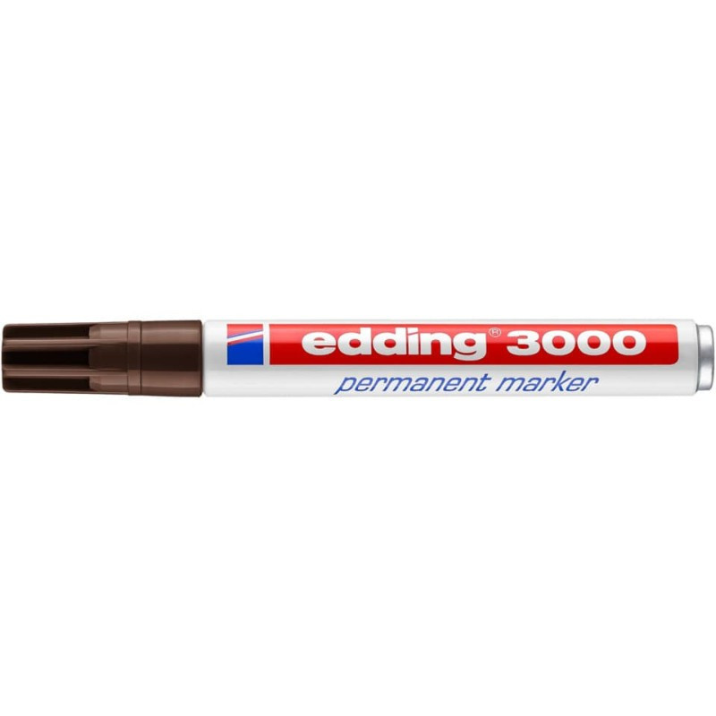 Edding 3000 Permanentmarker 1,5-3mm dunkelbraun
