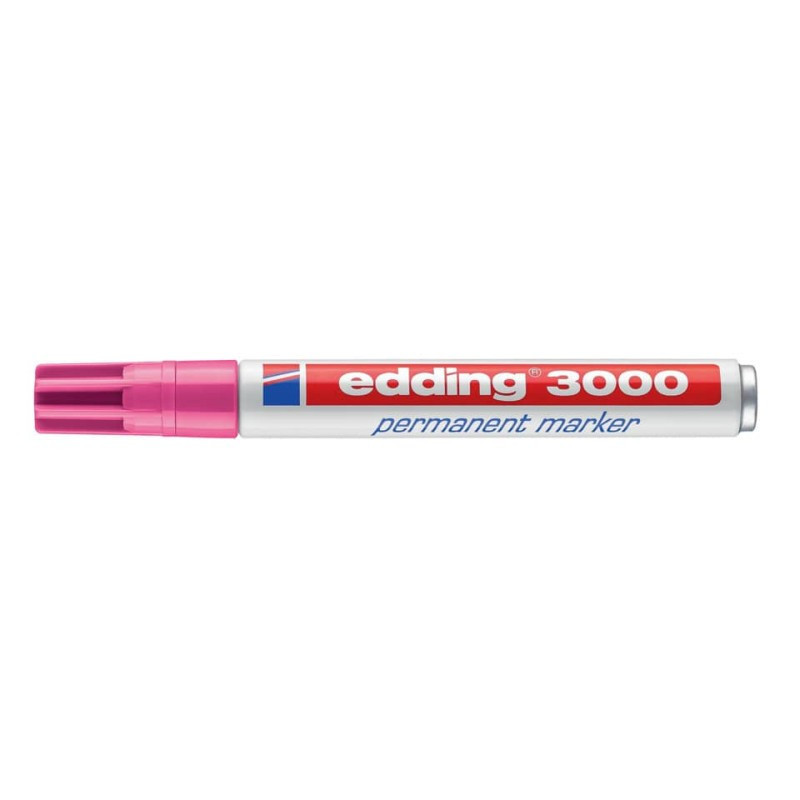 Edding 3000 Permanentmarker 1,5-3mm rosa Rundspitze