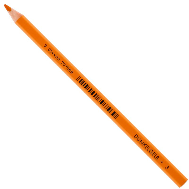 JOLLY Buntstift Supersticks Delta Einzelstift dunkelgelb