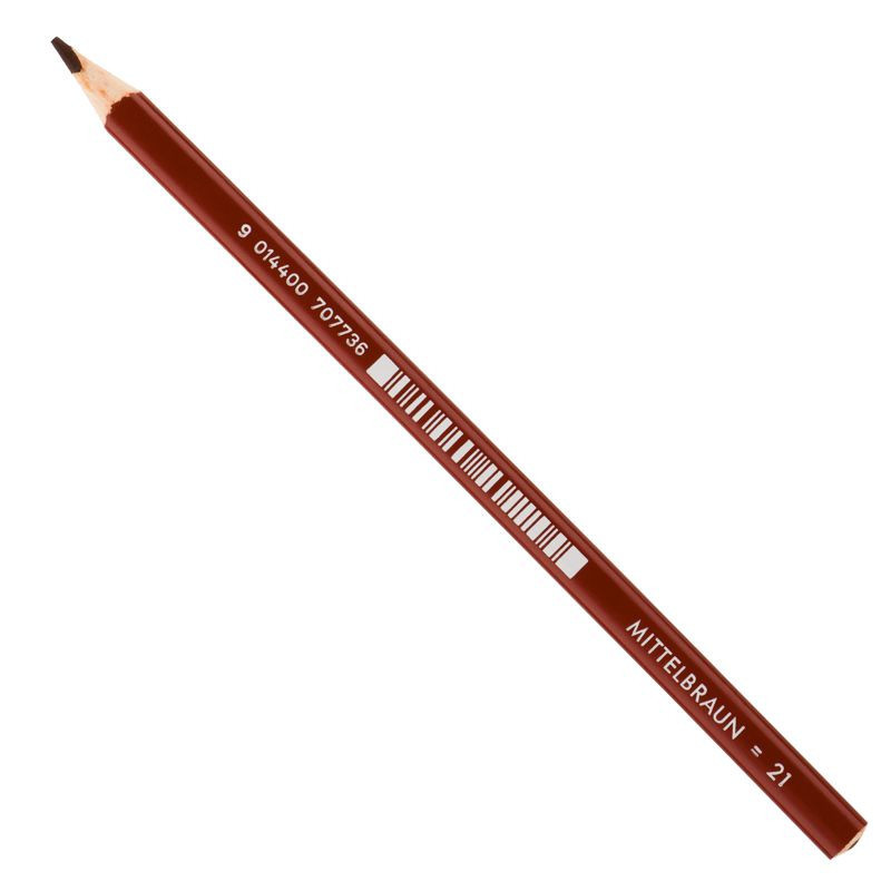 JOLLY Buntstift Supersticks Delta Einzelstift mittelbraun