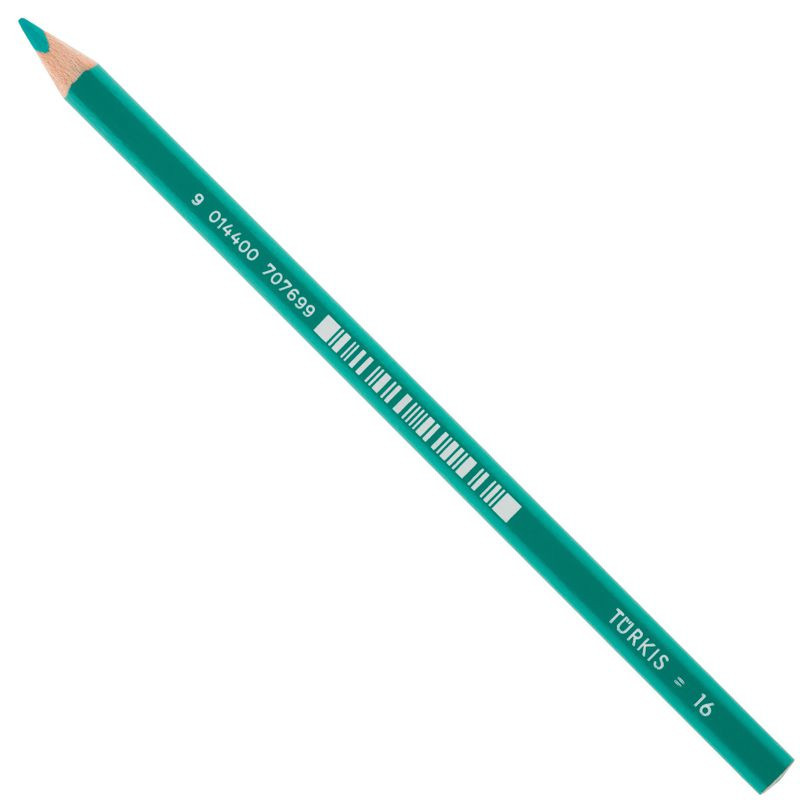 JOLLY Buntstift Supersticks Delta Einzelstift türkis